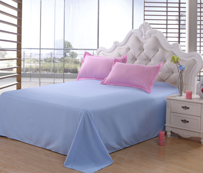 四件套-南通家紡廠家蘆薈棉純色雙拼四件套 簡(jiǎn)約素色床上用品 專供網(wǎng)銷-四件套盡在.